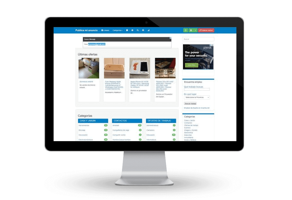 Publica Mi anuncio - Portafolio diseño web