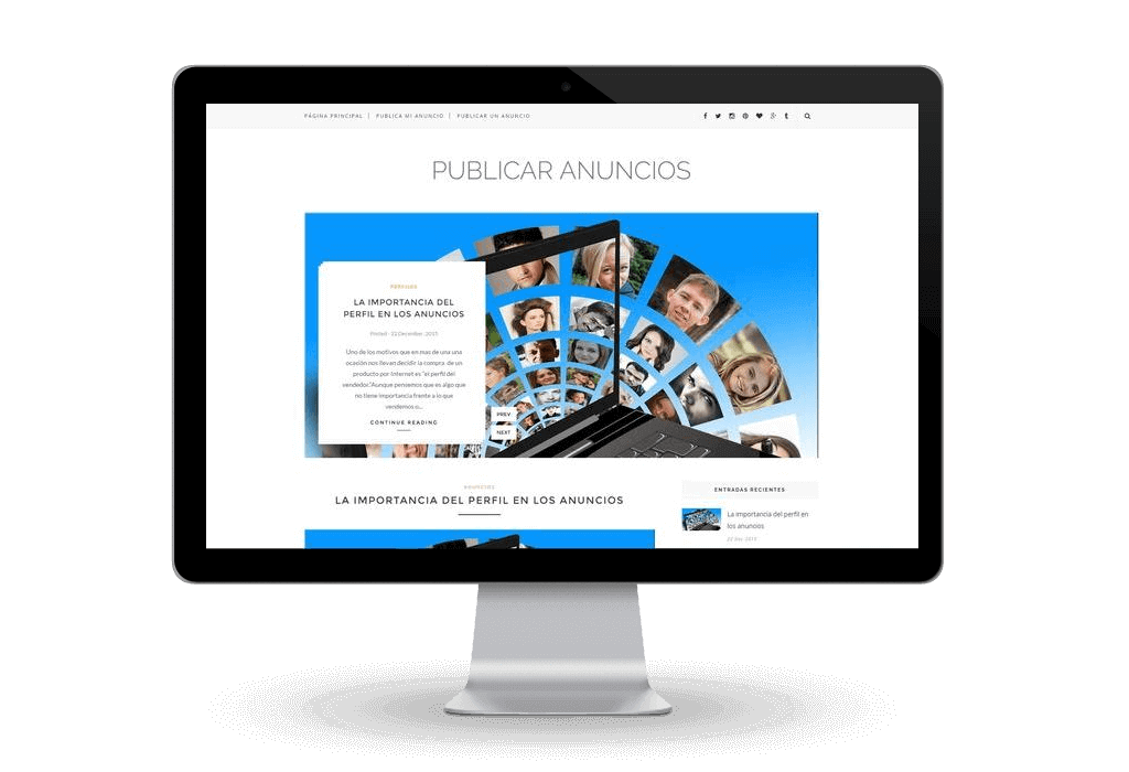 publicar anuncios
