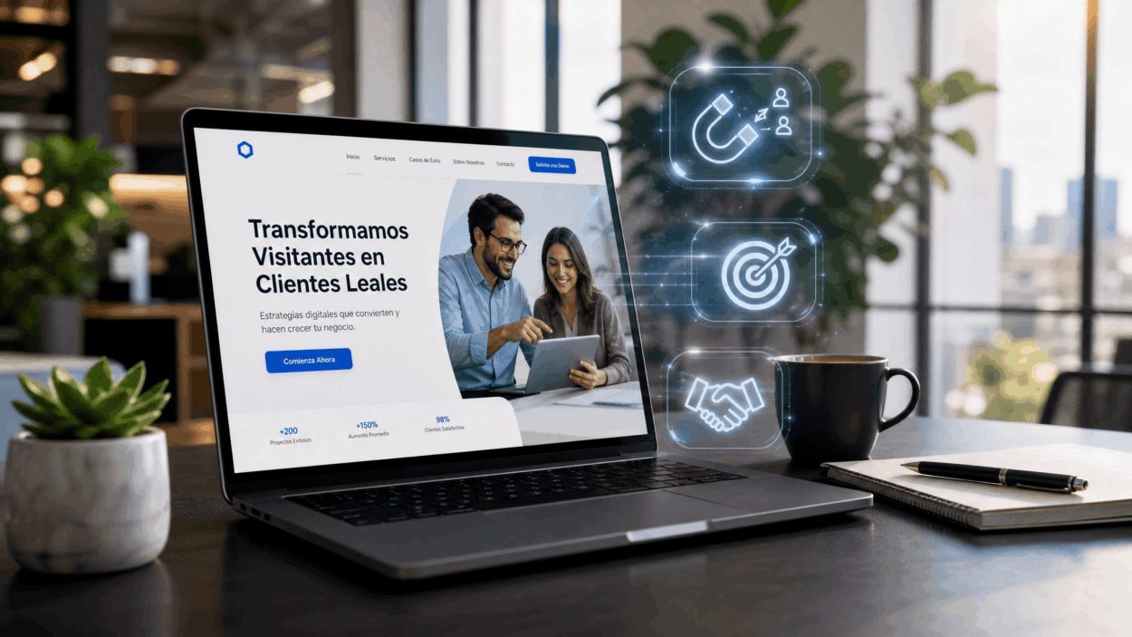 Diseño web para empresas y autónomos que quiere más clientes. Landing pages que convierten clientes de verdad en 2026