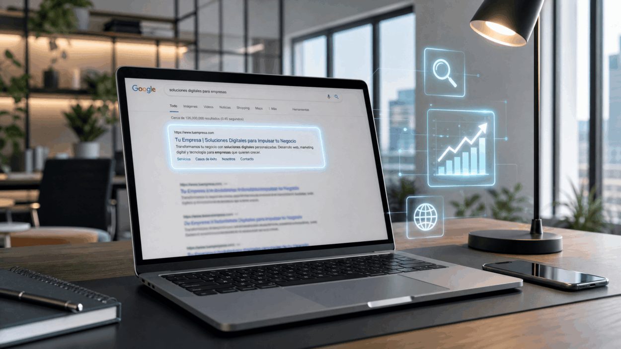 SEO para páginas web de empresas en 2026,