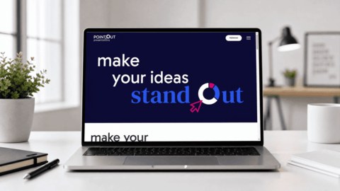 Captura de la web de Point Out Presentations, diseño de presentaciones