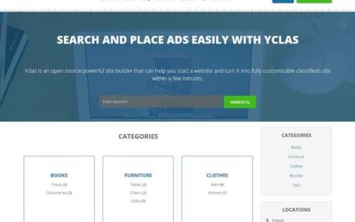 Como crear una página de anuncios clasificados con Yclass
