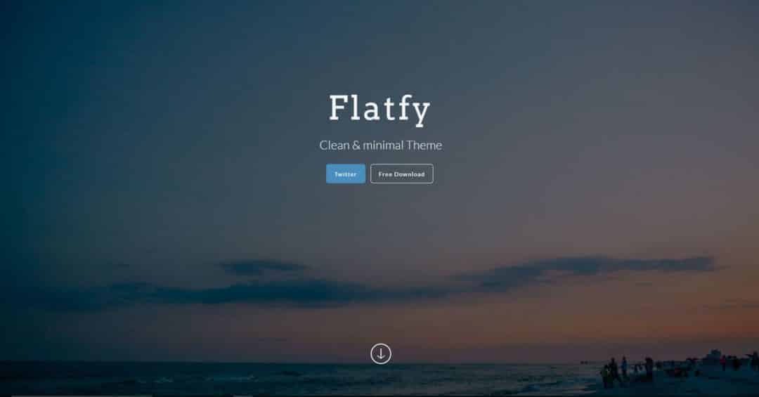 Flatfy plantillas html5 gratis