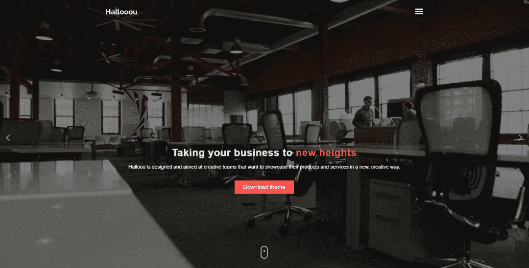 Halloou plantillas gratis HTML5