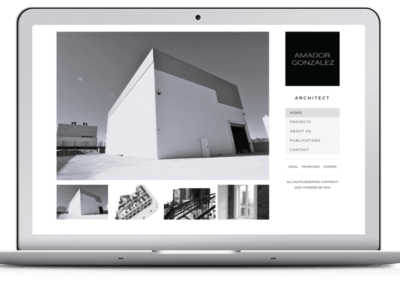 Página Web para arquitecto