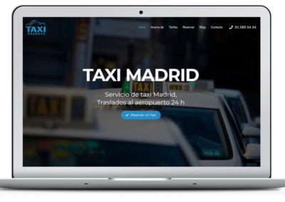 Taxi reserva Madrid