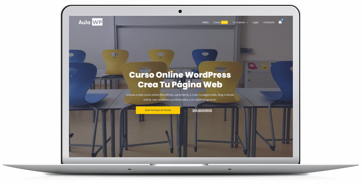Curso Online WordPress Cursos de wordpress, web de formación online