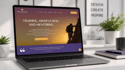 Página web mentorías