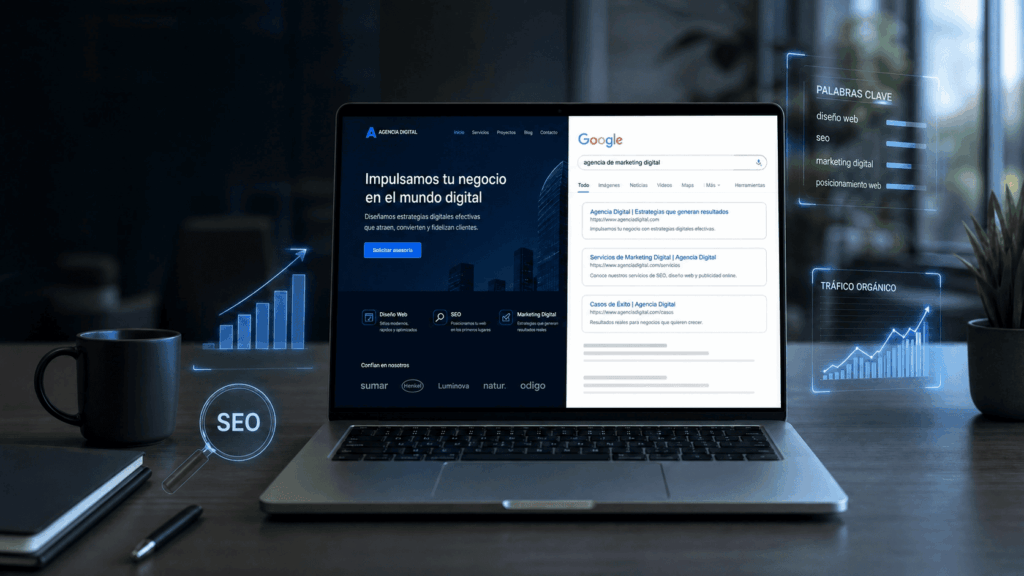 Qué debe tener una página web profesional para posicionar en Google