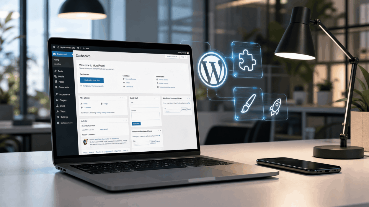 WordPress para empresas: guía completa en 2026